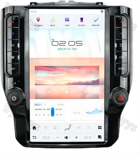 Car navigation radio for - 12.1",
